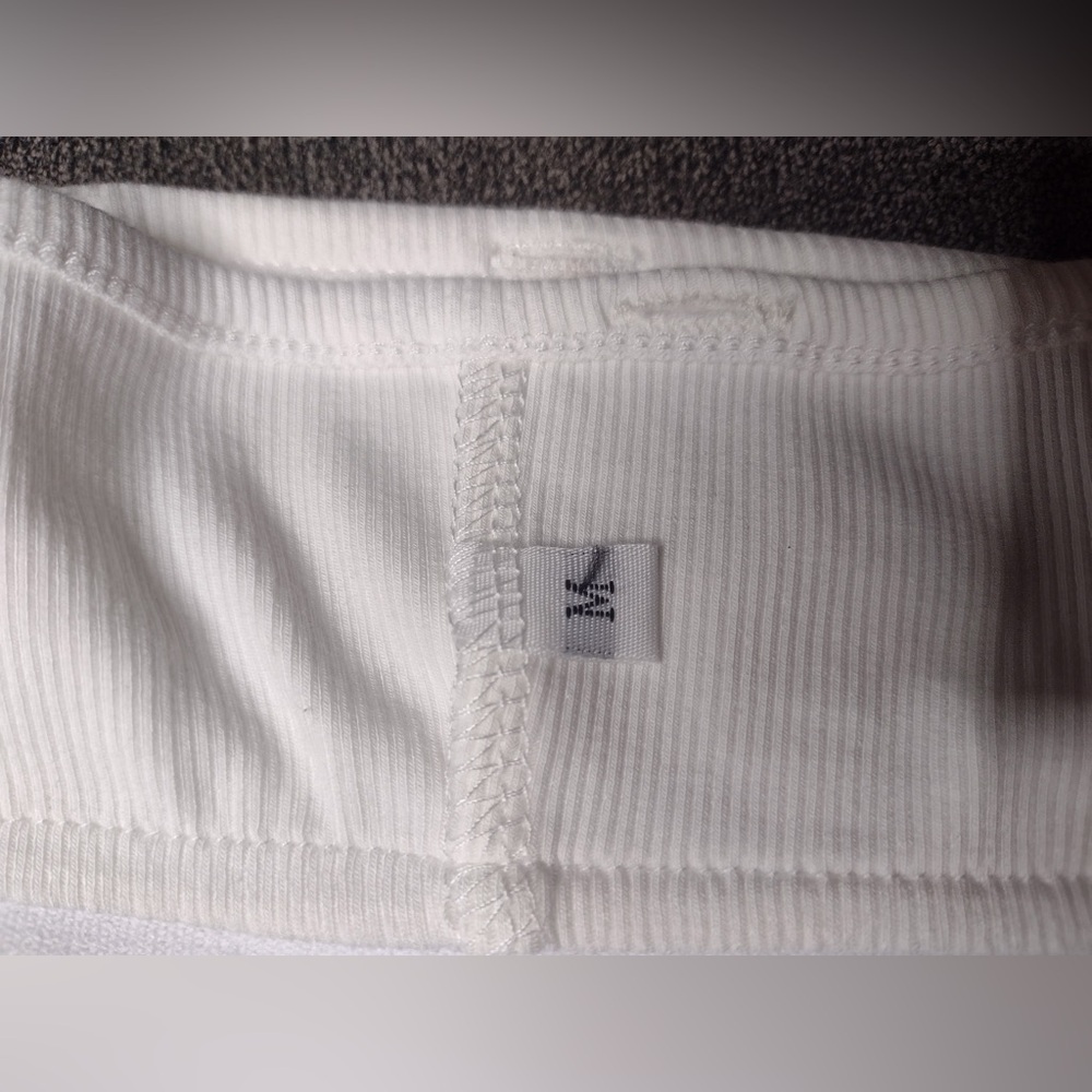 New! Alexander Wang Logo Waistband ONLY - White/Gray – DIY Sewing Supply - Picture 2 of 2